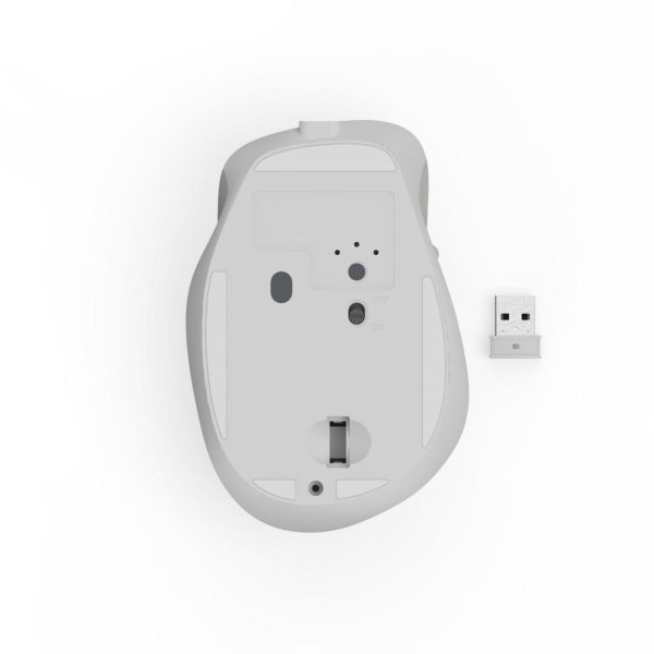 HAMA Безжична оптична мишка WM-500 Recharge, бяла, 6 бут.,800/1200/1600 dpi, безшумна 8