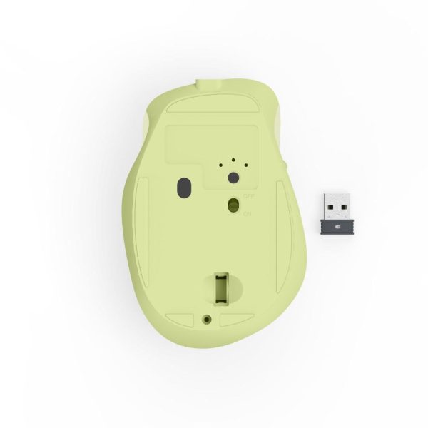 HAMA Безжична оптична мишка WM-500 Recharge, зелена, 6 бут.,800/1200/1600 dpi, безшумна 8