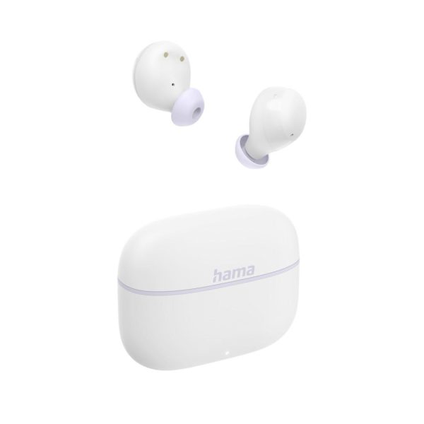 HAMA Блутут слушалки "Freedom Buddy II", True Wireless, Бял 1