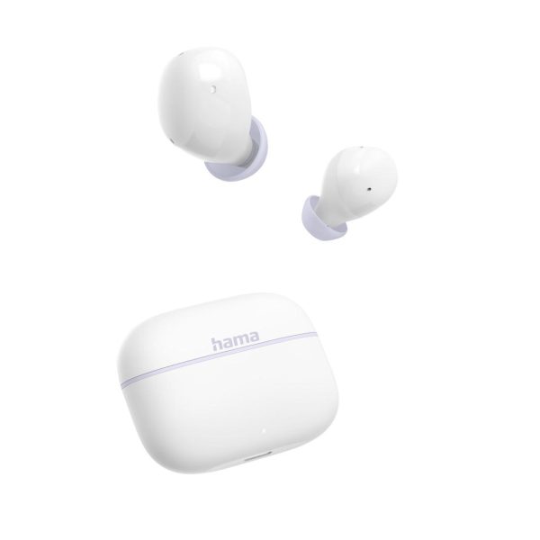 HAMA Блутут слушалки "Freedom Buddy II", True Wireless, Бял 3