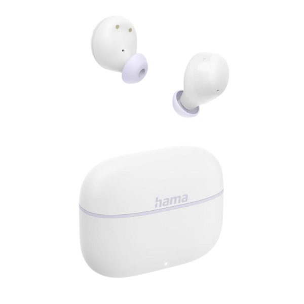HAMA Блутут слушалки "Freedom Buddy II", True Wireless, Бял 9