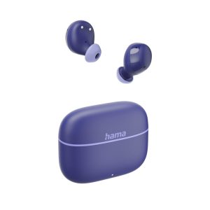 HAMA Блутут слушалки "Freedom Buddy II", True Wireless, Лилав 1