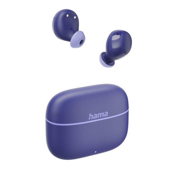 HAMA Блутут слушалки "Freedom Buddy II", True Wireless, Лилав 9