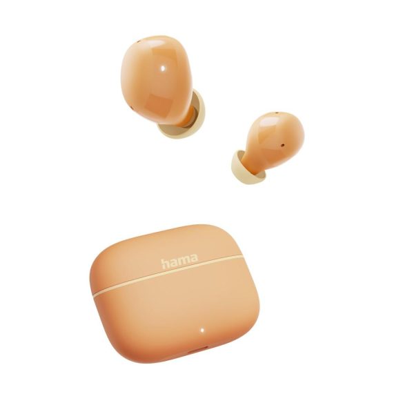 HAMA Блутут слушалки "Freedom Buddy II", True Wireless, Оранжев 3