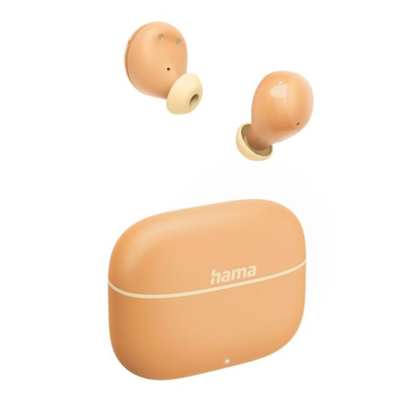 HAMA Блутут слушалки "Freedom Buddy II", True Wireless, Оранжев 9