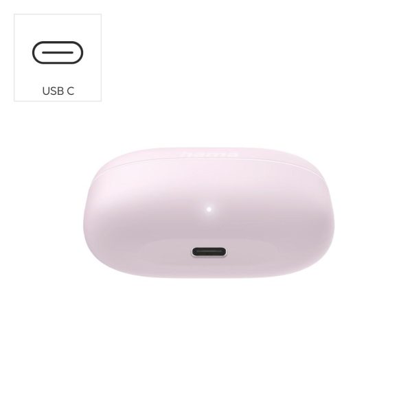 HAMA Блутут слушалки "Freedom Buddy II", True Wireless, Розов 12
