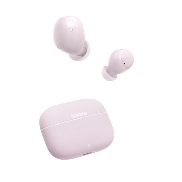 HAMA Блутут слушалки "Freedom Buddy II", True Wireless, Розов 3