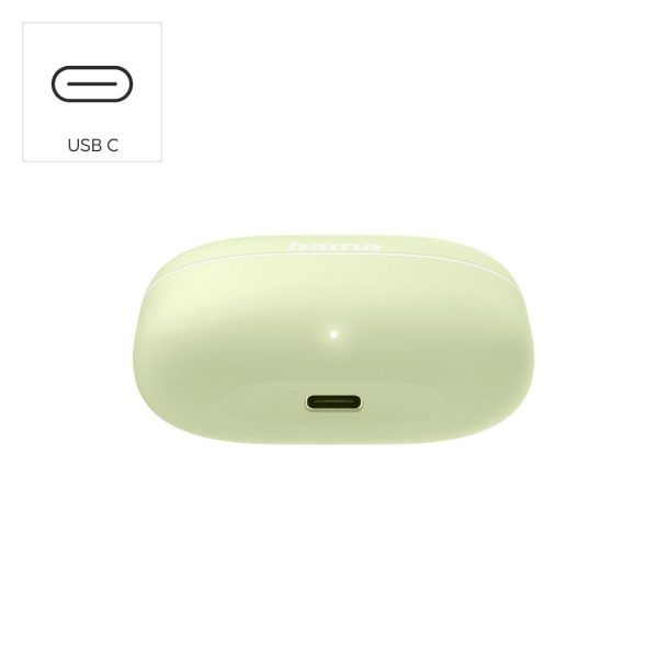 HAMA Блутут слушалки "Freedom Buddy II", True Wireless, Зелен 11