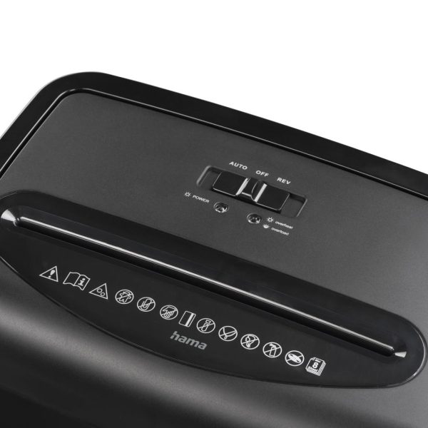 HAMA Шредер „Prime M80“, ниво на сигурност P5 T5 E4 10