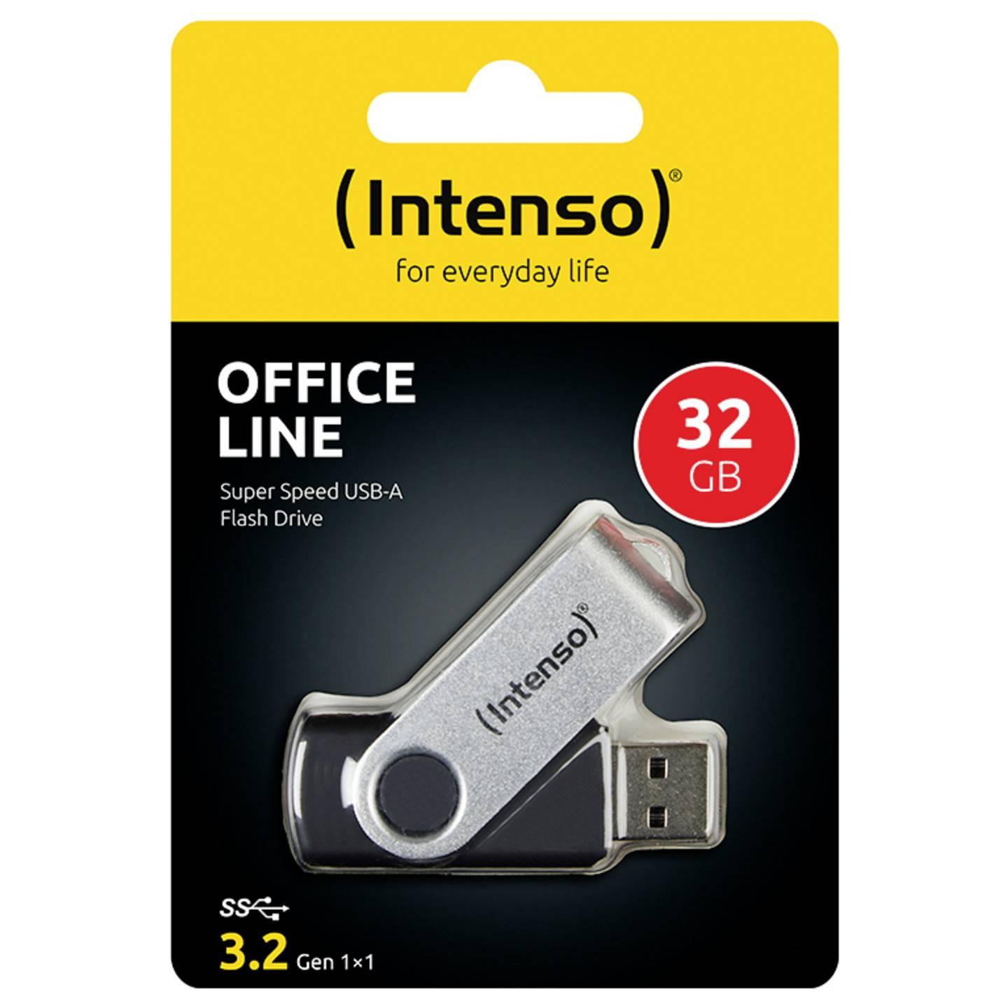 Intenso USB Flash Drive 3.2 32GB Office Line 3