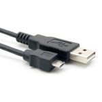 Кабел ACT SB0005, USB-A мъжко - micro USB-B женско, 0.50 м, Черен 1