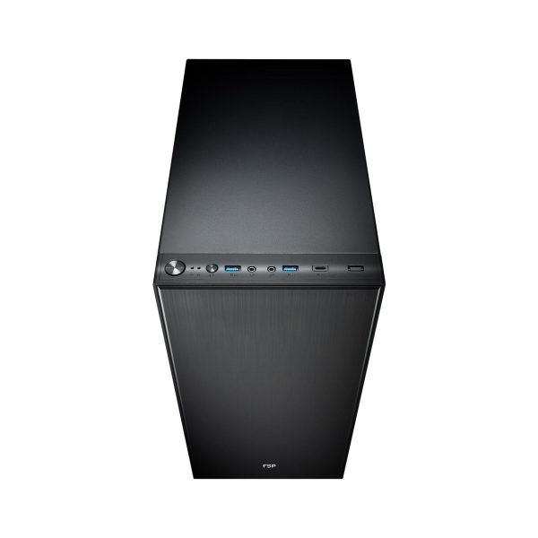 Кутия FSP CMT223S Silent ATX Mid Tower, Черна 3