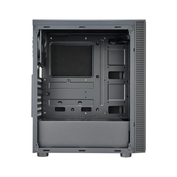 Кутия FSP CMT223S Silent ATX Mid Tower, Черна 5
