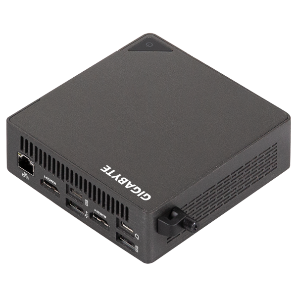 Мини настолен компютър Gigabyte BRIX BRU5-225H, Intel Core Ultra 5 225H, 2 x SO-DIMM DDR5, 2 x M.2 SSD, Wi-Fi 7 + BT 5.4 2