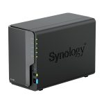 Мрежов сторидж Synology DS225+, за 2 диска, Intel Celeron J4125 , 2GB DDR4 SODIMM 1
