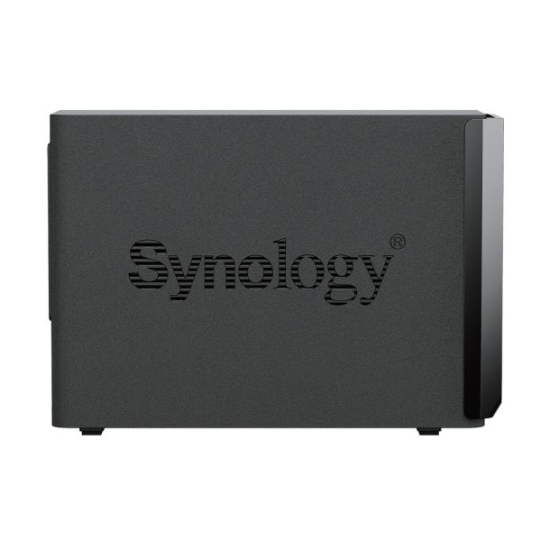 Мрежов сторидж Synology DS225+, за 2 диска, Intel Celeron J4125 , 2GB DDR4 SODIMM 4