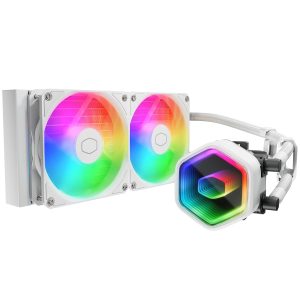Охладител за процесор Cooler Master Master Liquid 240 Core II ARGB White Edition 1