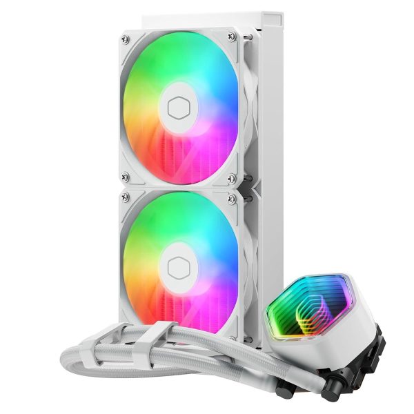 Охладител за процесор Cooler Master Master Liquid 240 Core II ARGB White Edition 2