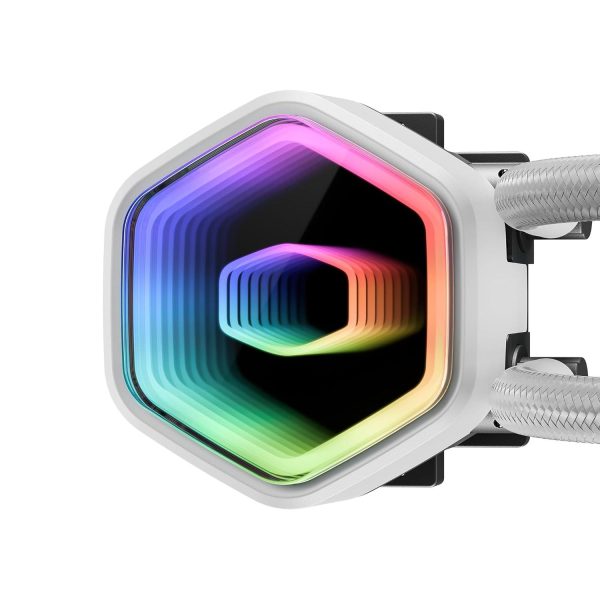 Охладител за процесор Cooler Master Master Liquid 240 Core II ARGB White Edition 3