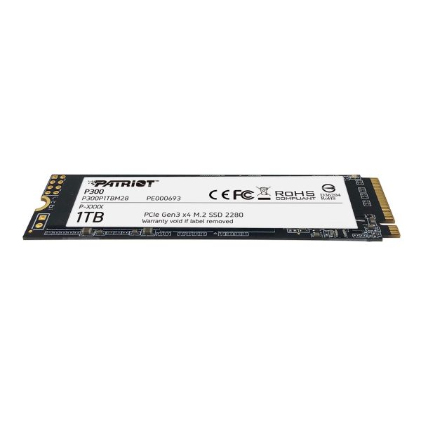 SSD Patriot P300 Gen3, 1TB, NVMe, M.2 3