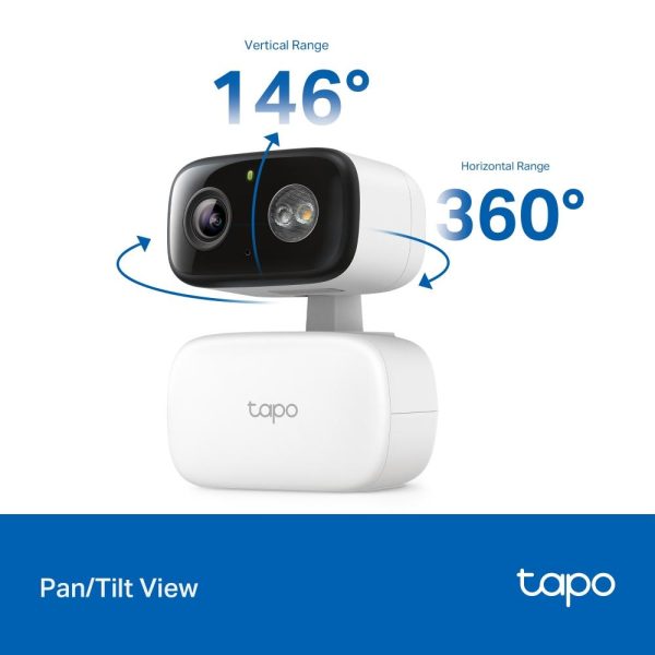 TP LINK Камера за наблюдение Wi-Fi  C206, външна и вътр.употреба, Pan/Tilt, microSD, Water and Dust Resistance 6