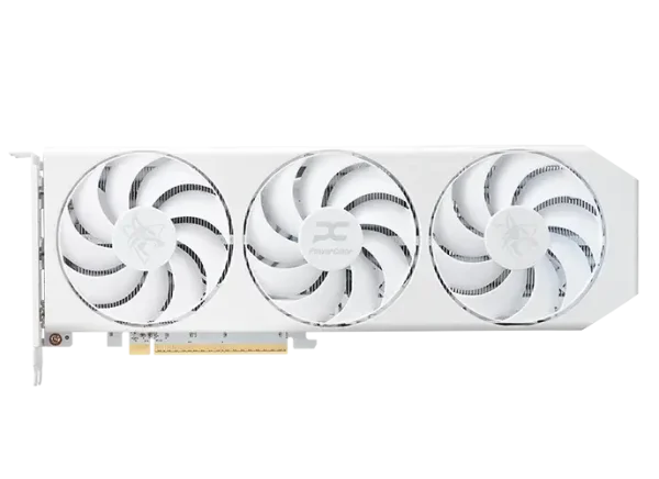 Видеокарта Powercolor AMD Radeon Hellhound RX 9060XT Spectral White 16GB GDDR6 1