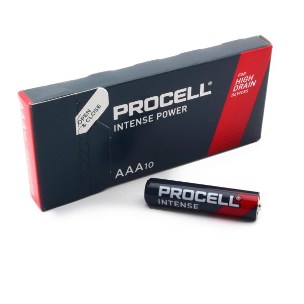 Алкална батерия LR03 1,5V AAA  10pk опаковка INTENSE MX2400  PROCELL 1