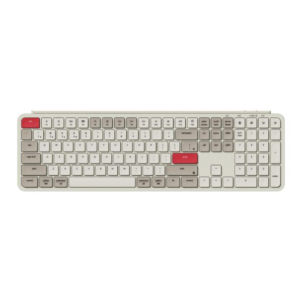 Безжична клавиатура Keychron B6 Pro Ultra-Slim - Retro Red 1
