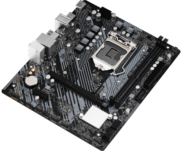 Дънна платка ASRock H510M-H2/M.2 SE, LGA1200, DDR4, mATX 3