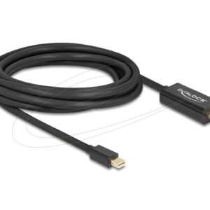 Delock Кабел пасивен mini DisplayPort 1.1 към HDMI, 1 m 1