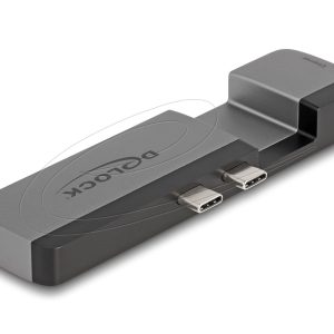 Докинг станция Delock for MacBook Pro / MacBook Air Thunderbolt™ 4, 5K Резолюция / 100 W PD / 10 Gbps Hub / LAN / Audio 1