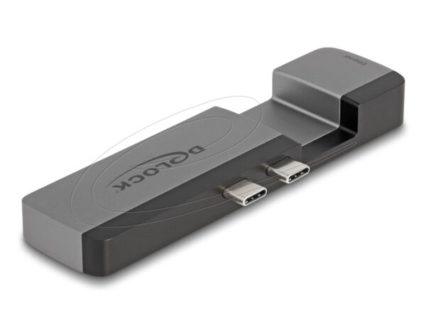 Докинг станция Delock for MacBook Pro / MacBook Air Thunderbolt™ 4, 5K Резолюция / 100 W PD / 10 Gbps Hub / LAN / Audio 1