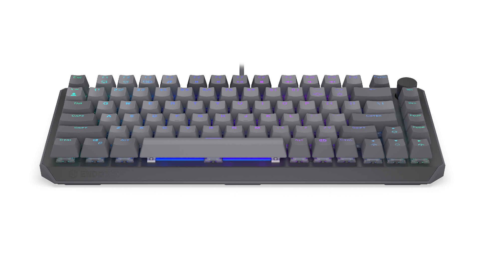 Endorfy механична клавиатура Thock V2 75%, PBT, Endorfy Red switch, US Layout 3