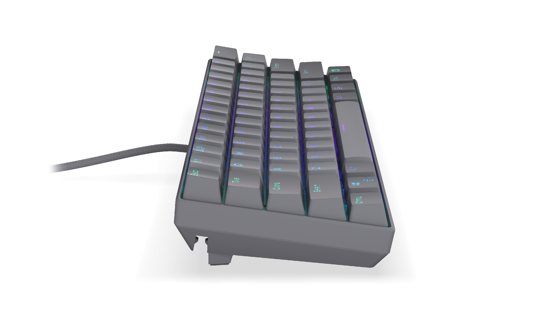 Endorfy механична клавиатура Thock V2 Compact, PBT, Endorfy Red switch, US Layout 5