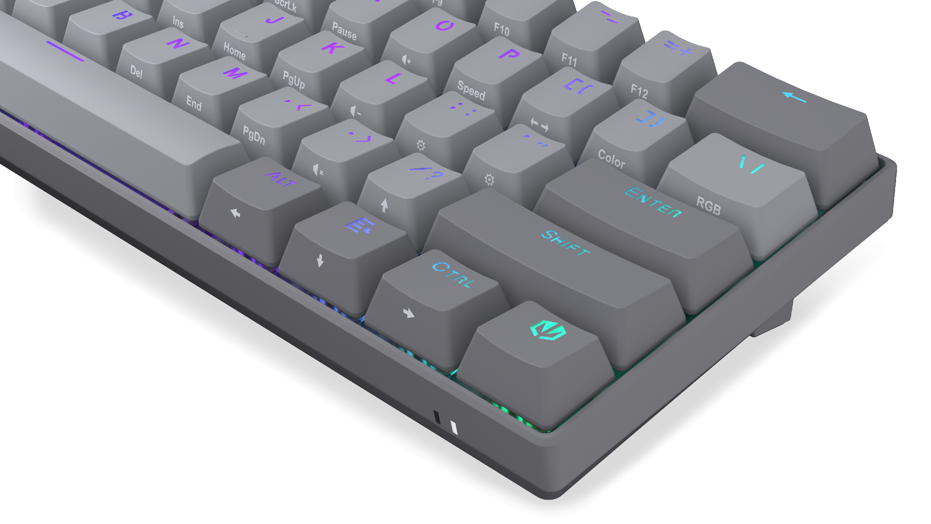 Endorfy механична клавиатура Thock V2 Compact, PBT, Endorfy Red switch, US Layout 7