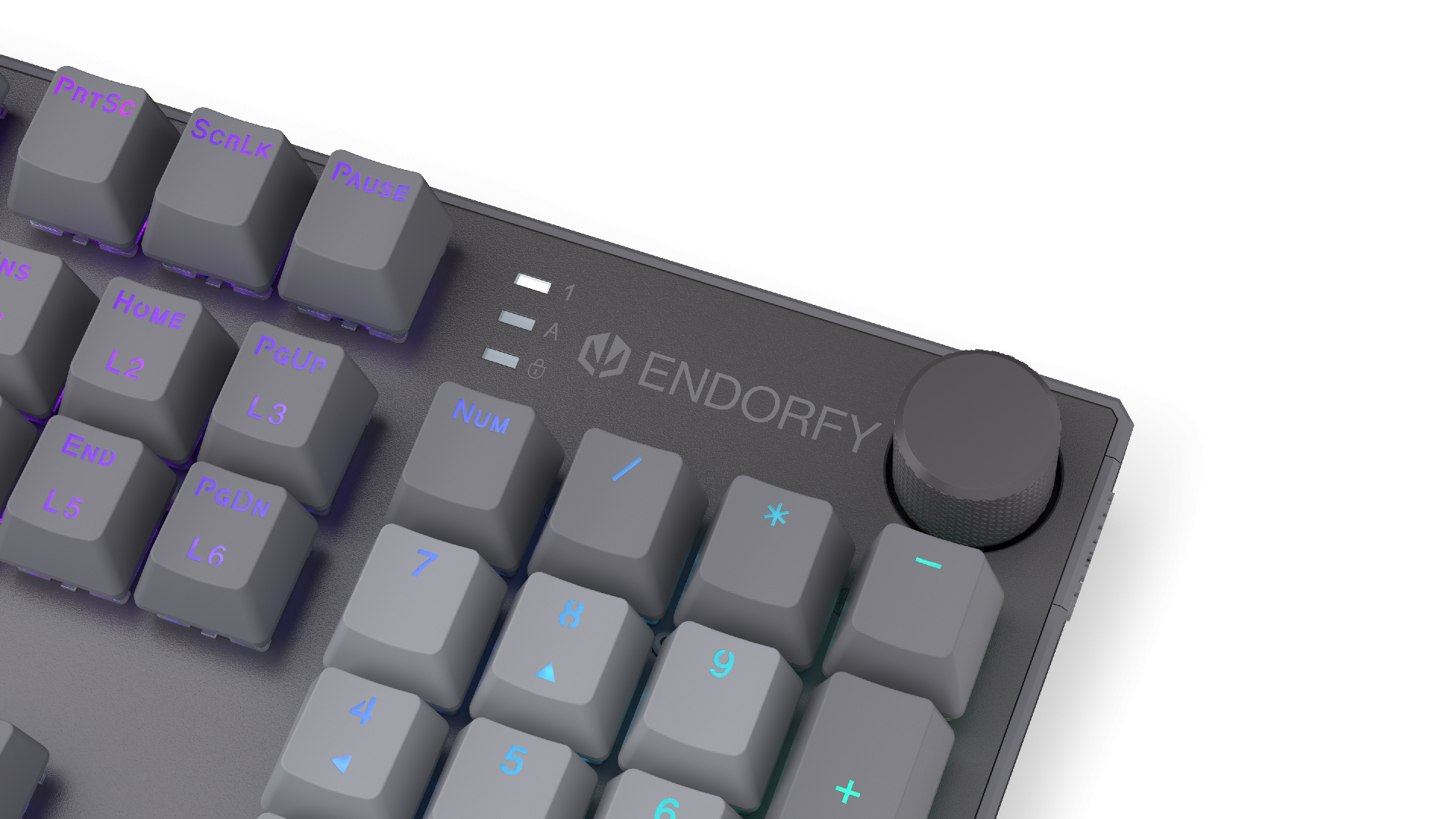 Endorfy механична клавиатура Thock V2 Full Size, PBT, Endorfy Red switch, US Layout 10