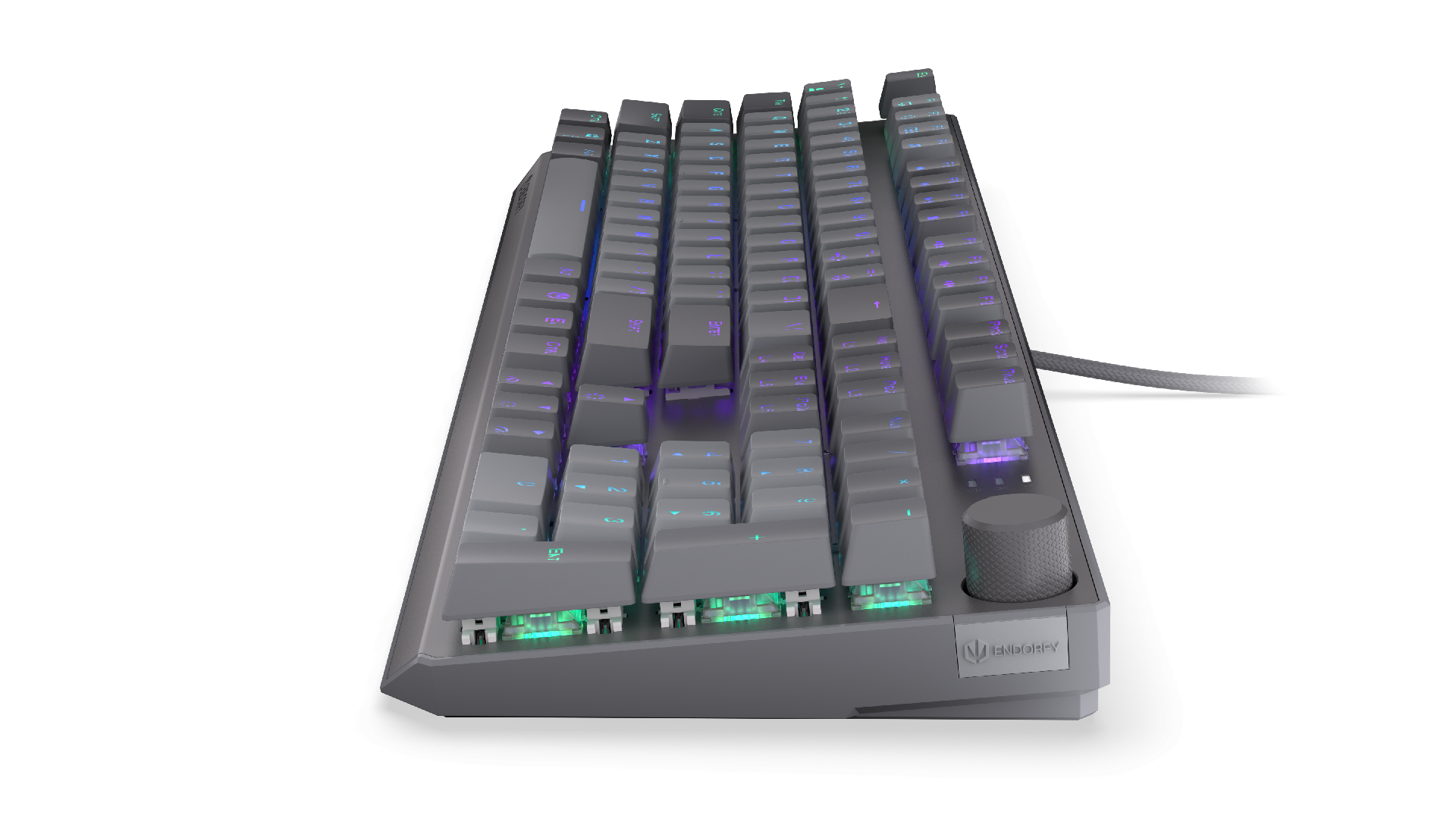 Endorfy механична клавиатура Thock V2 Full Size, PBT, Endorfy Red switch, US Layout 7