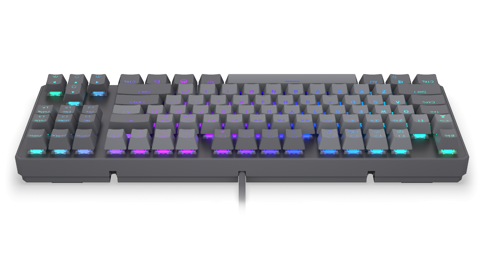 Endorfy механична клавиатура Thock V2 TKL, PBT, Endorfy Red switch, US Layout 4