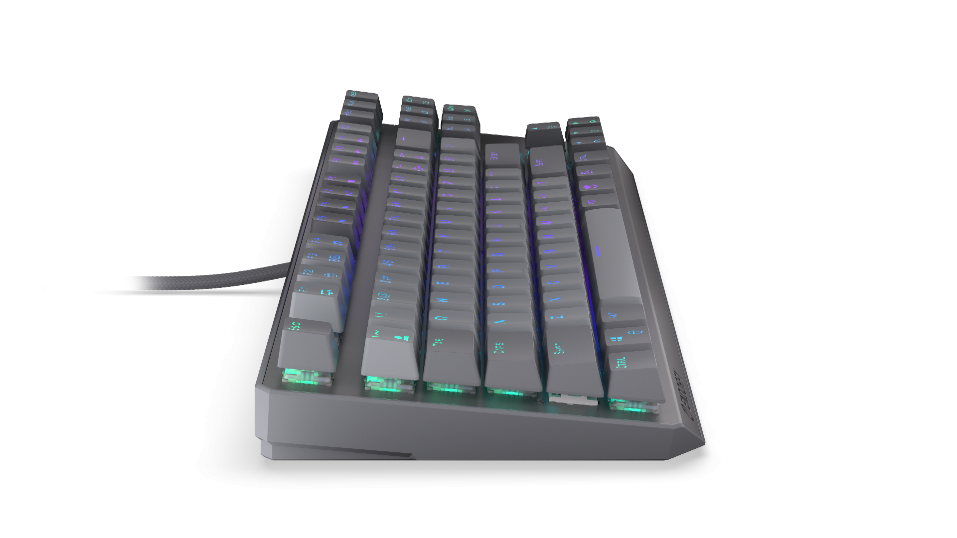 Endorfy механична клавиатура Thock V2 TKL, PBT, Endorfy Red switch, US Layout 5