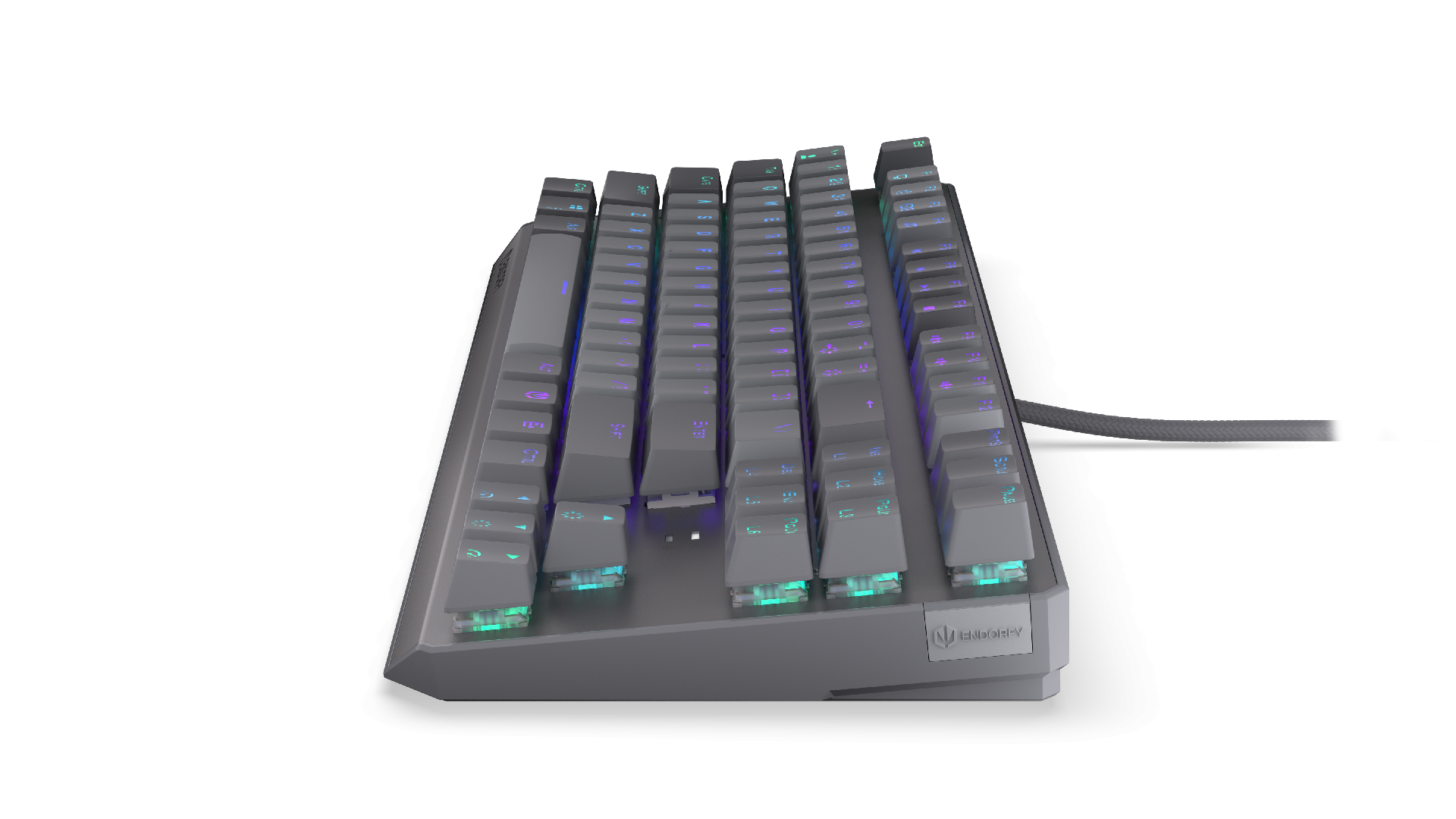 Endorfy механична клавиатура Thock V2 TKL, PBT, Endorfy Red switch, US Layout 6