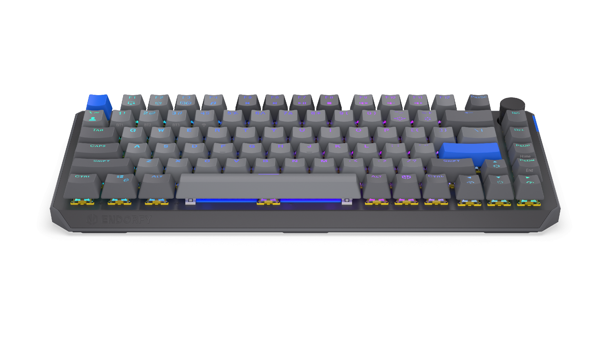 Endorfy механична клавиатура Thock Wireless V2 75%, PBT, Endorfy Yellow switch, US Layout 3