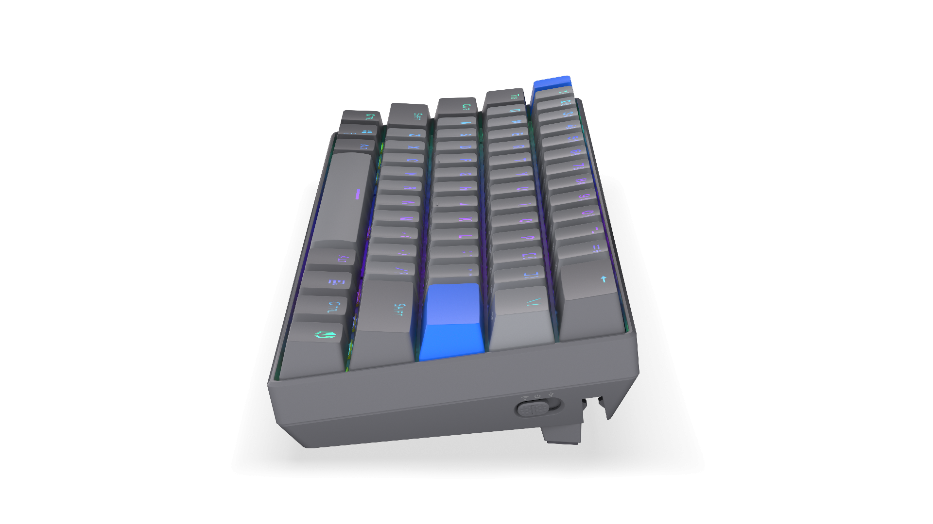 Endorfy механична клавиатура Thock Wireless V2 Compact, PBT, Endorfy Yellow, US Layout 6