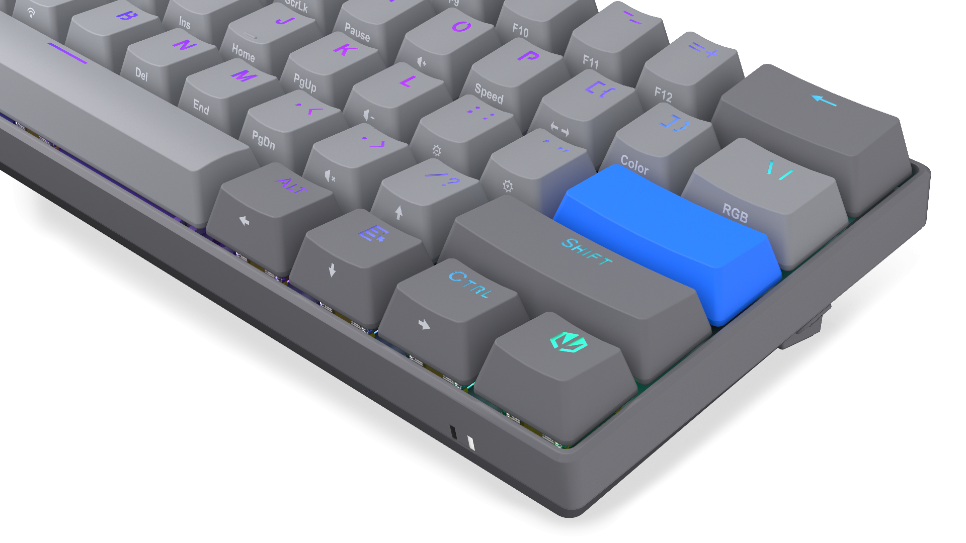 Endorfy механична клавиатура Thock Wireless V2 Compact, PBT, Endorfy Yellow, US Layout 7