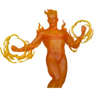 Фигурка Marvel Human Torch 1:6th Scale Collectible with Scene (Marvel 2-in-One #10) 1