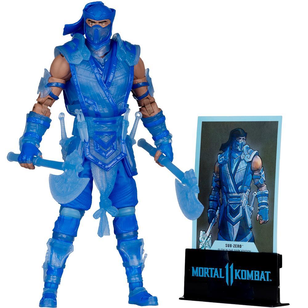 Фигурка McFarlane Toys MORTAL KOMBAT 11 - Sub-Zero (Glow In The Dark Edition - Gold Label) 3