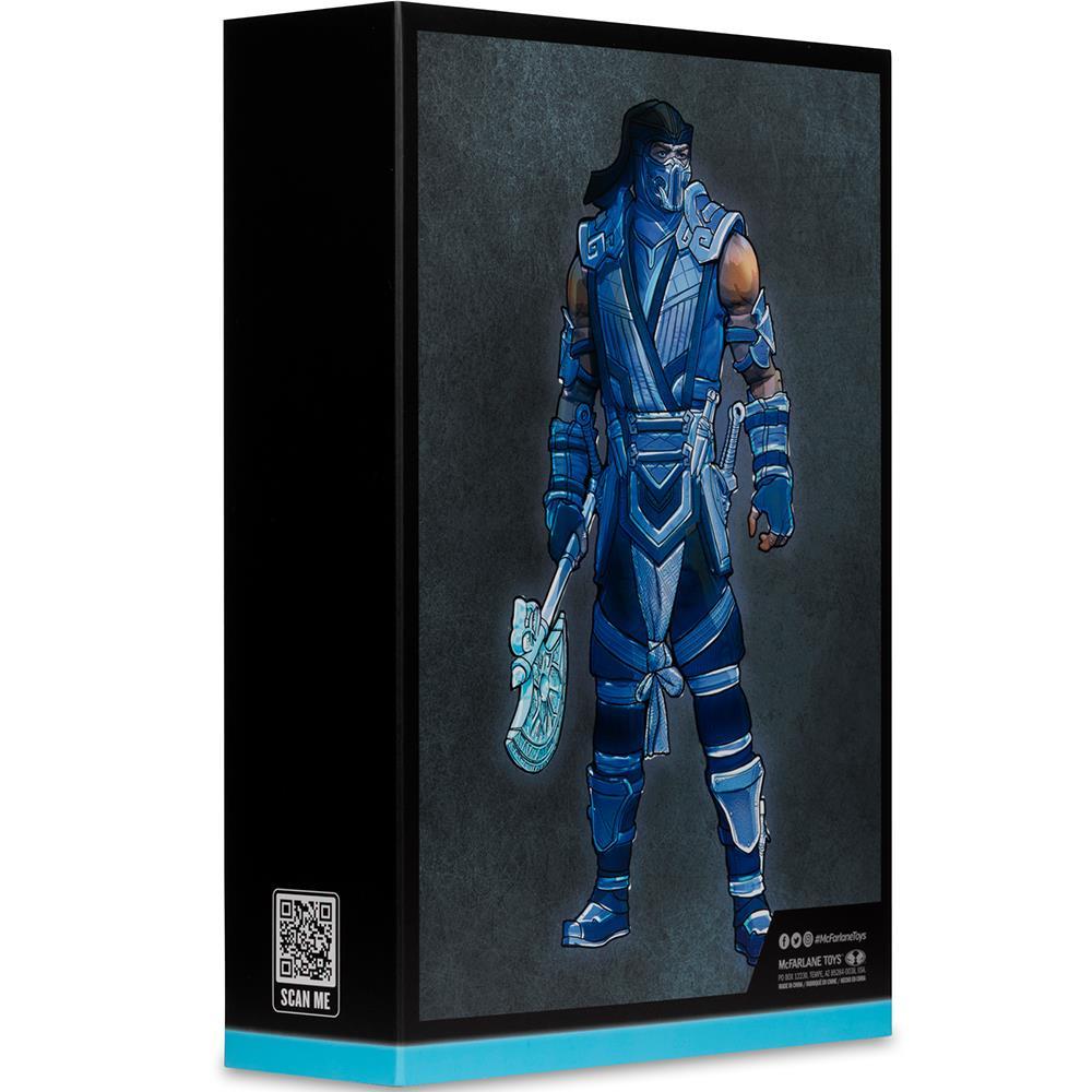 Фигурка McFarlane Toys MORTAL KOMBAT 11 - Sub-Zero (Glow In The Dark Edition - Gold Label) 9