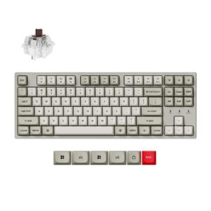 Геймърска Механична клавиатура Keychron C1 Pro 8K QMK - Super Brown Switch 1