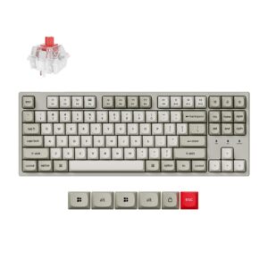 Геймърска Механична клавиатура Keychron C1 Pro 8K QMK - Super Red Switch 1