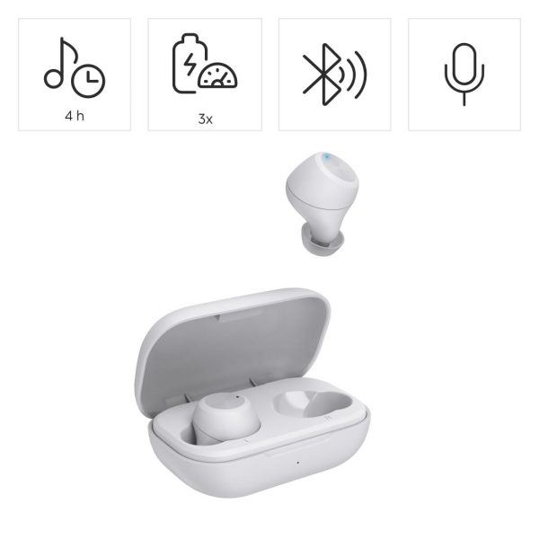 Hama Блутут слушалки “Spirit Chop II”, TWS, in-Ear, бяло 7