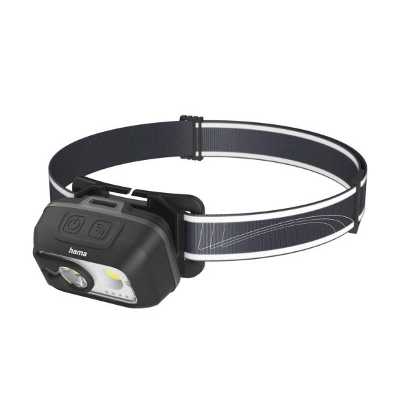 HAMA Фенер Челник/ LED "HL500-C", USB-C, 4 Режима 2